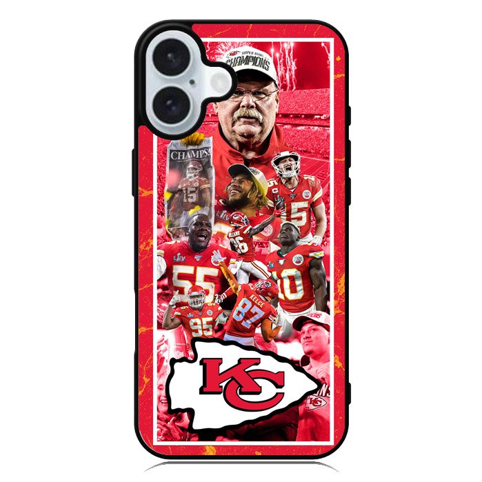the super bowl Champion Kansas City iPhone 16 Plus Case