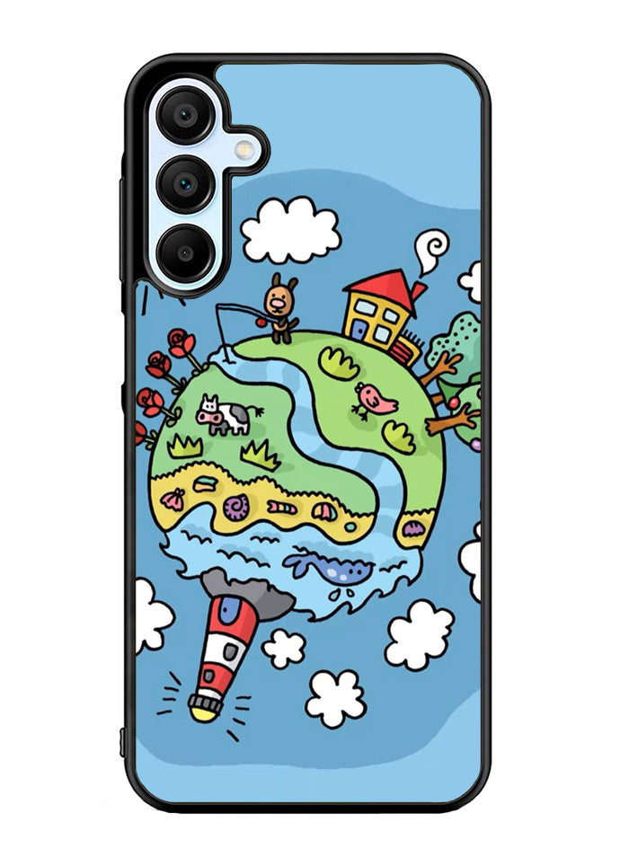 Cute Doodle Art Samsung Galaxy A15 5G Case OV8813