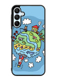 Cute Doodle Art Samsung Galaxy A15 5G Case OV8813