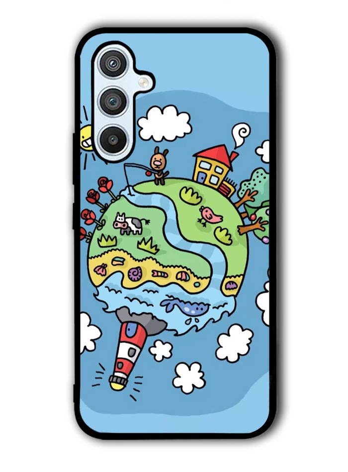 Cute Doodle Art Samsung Galaxy A14 5G Case QC8813