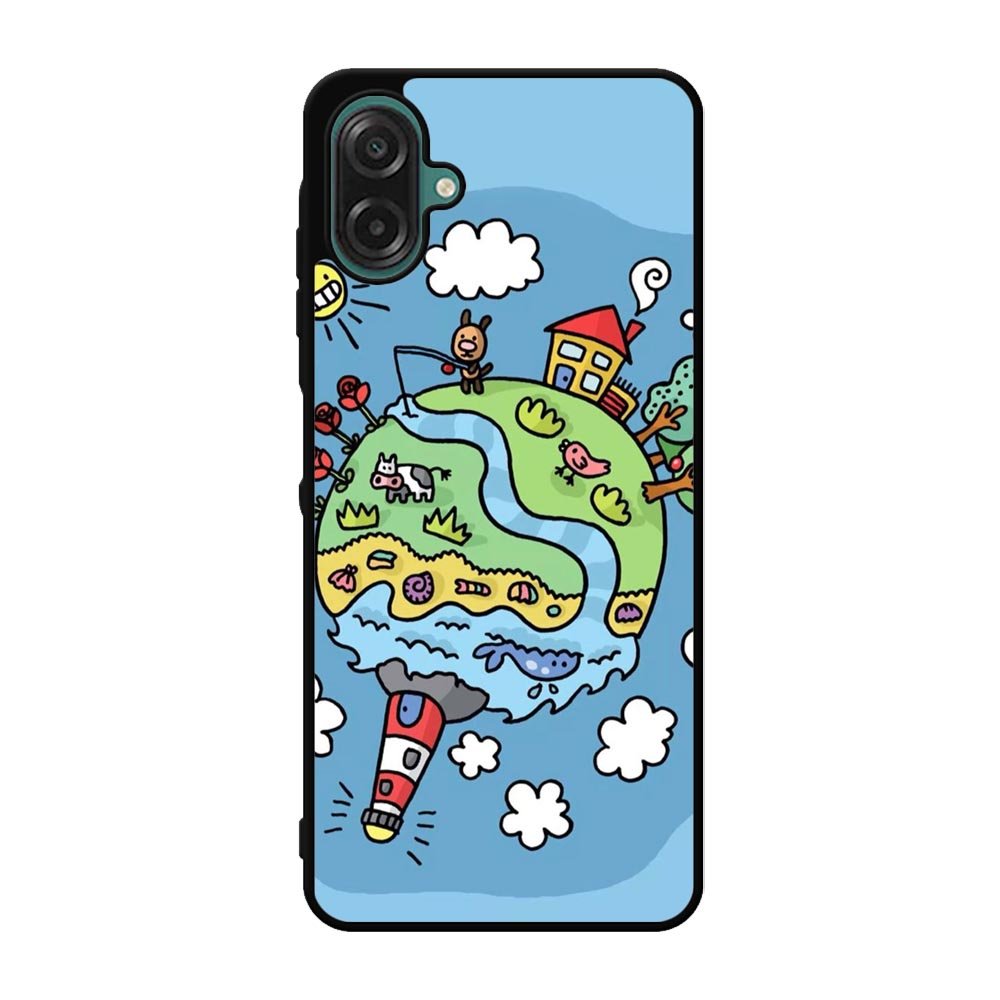 Cute Doodle Art Samsung Galaxy A07 Case QC8813