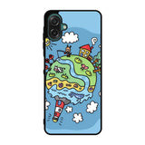 Cute Doodle Art Samsung Galaxy A07 Case QC8813