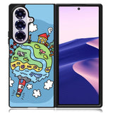 Cute Doodle Art Samsung Galaxy Z Fold 7 Case OV8813