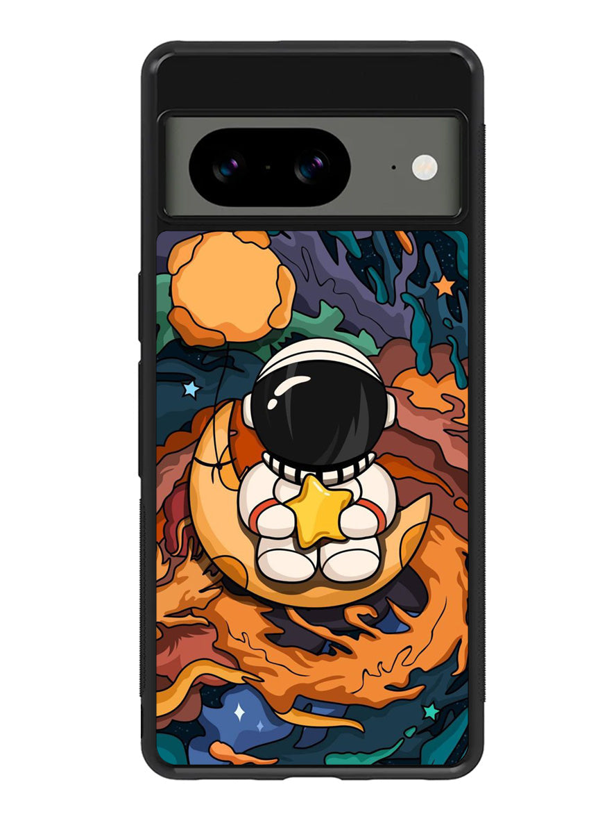Astronaut Cute And Hold The Star Google Pixel 8A Case QC8807