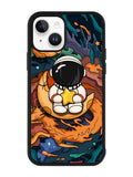 Astronaut Cute And Hold The Star iPhone 14 Plus Case QC8807
