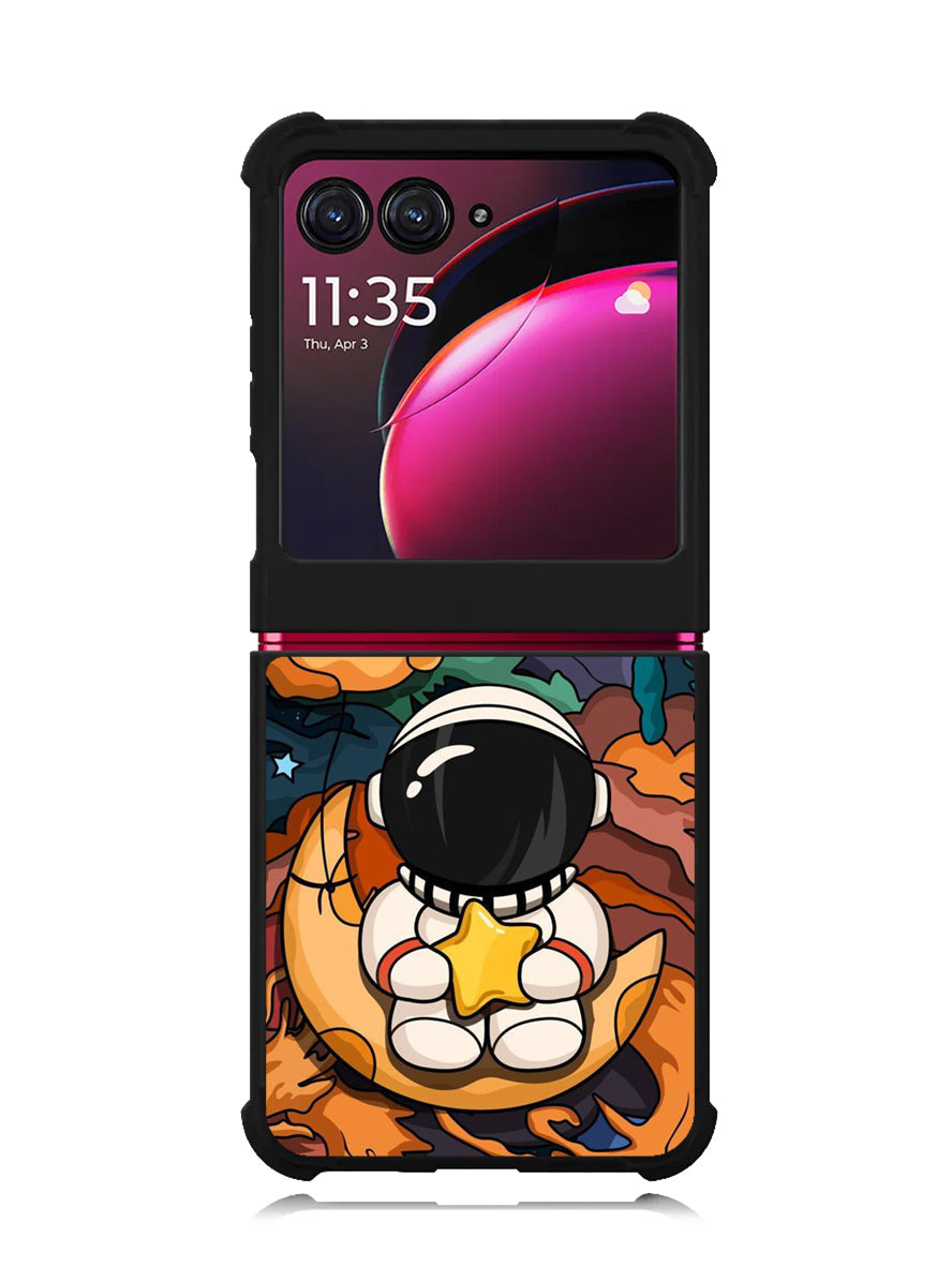 Astronaut Cute And Hold The Star Motorola Moto Razr Plus 2023 , Moto Razr+ 2023 Case OV8807