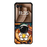 Astronaut Cute And Hold The Star Motorola Moto RAZR Plus 2025 Case OV8807