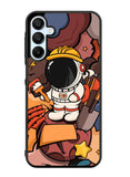Cute Astronaut Builder Samsung Galaxy A35 5G Case OV8809