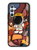 Cute Astronaut Builder Samsung Galaxy A14 5G Case QC8809