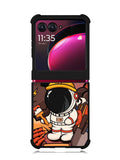 Cute Astronaut Builder Motorola Moto Razr Plus 2023 , Moto Razr+ 2023 Case OV8809