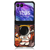 Cute Astronaut Builder Motorola Moto Razr Plus 2024 , Moto Razr+ 2024 Case OV8809