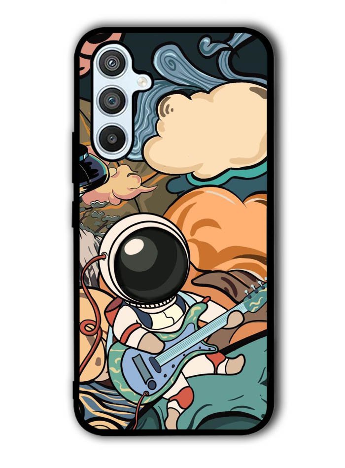 Cute Guitar Astronaut Samsung Galaxy A14 5G Case QC8814