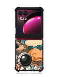 Cute Guitar Astronaut Motorola Moto Razr Plus 2023 , Moto Razr+ 2023 Case OV8814