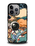 Cute Guitar Astronaut iPhone 16 Pro Max Case OV8814