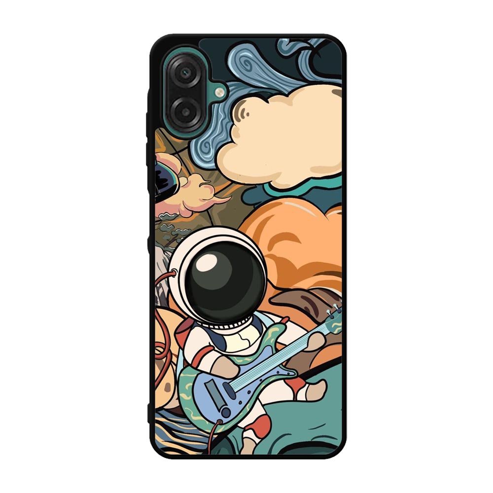 Cute Guitar Astronaut Samsung Galaxy A07 Case OV8814