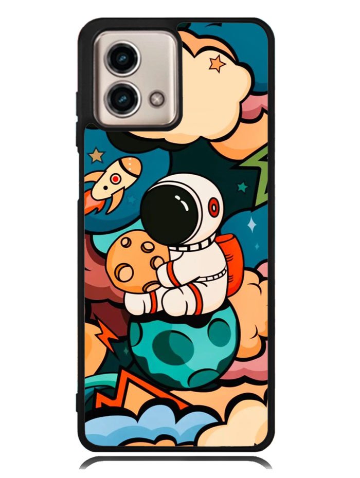 Cute Astronaut Hug The Planet Motorola Moto G Stylus 5G 2023 Case OV8810