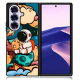 Cute Astronaut Hug The Planet Samsung Galaxy Z Fold 7 Case OV8810