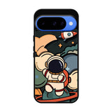 Cute Astronaut Run in Space Google Pixel 10 Case QC8811