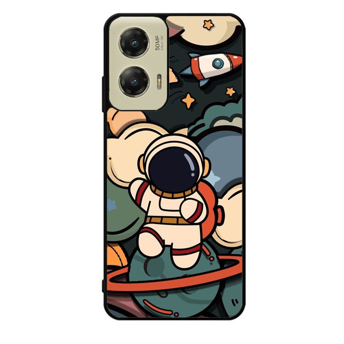 Cute Astronaut Run in Space Motorola Moto G Stylus 5G 2024 Case OV8811