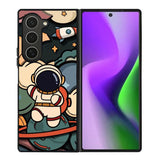 Cute Astronaut Run in Space Samsung Galaxy Z Fold 6 5G 2024 Case OV8811
