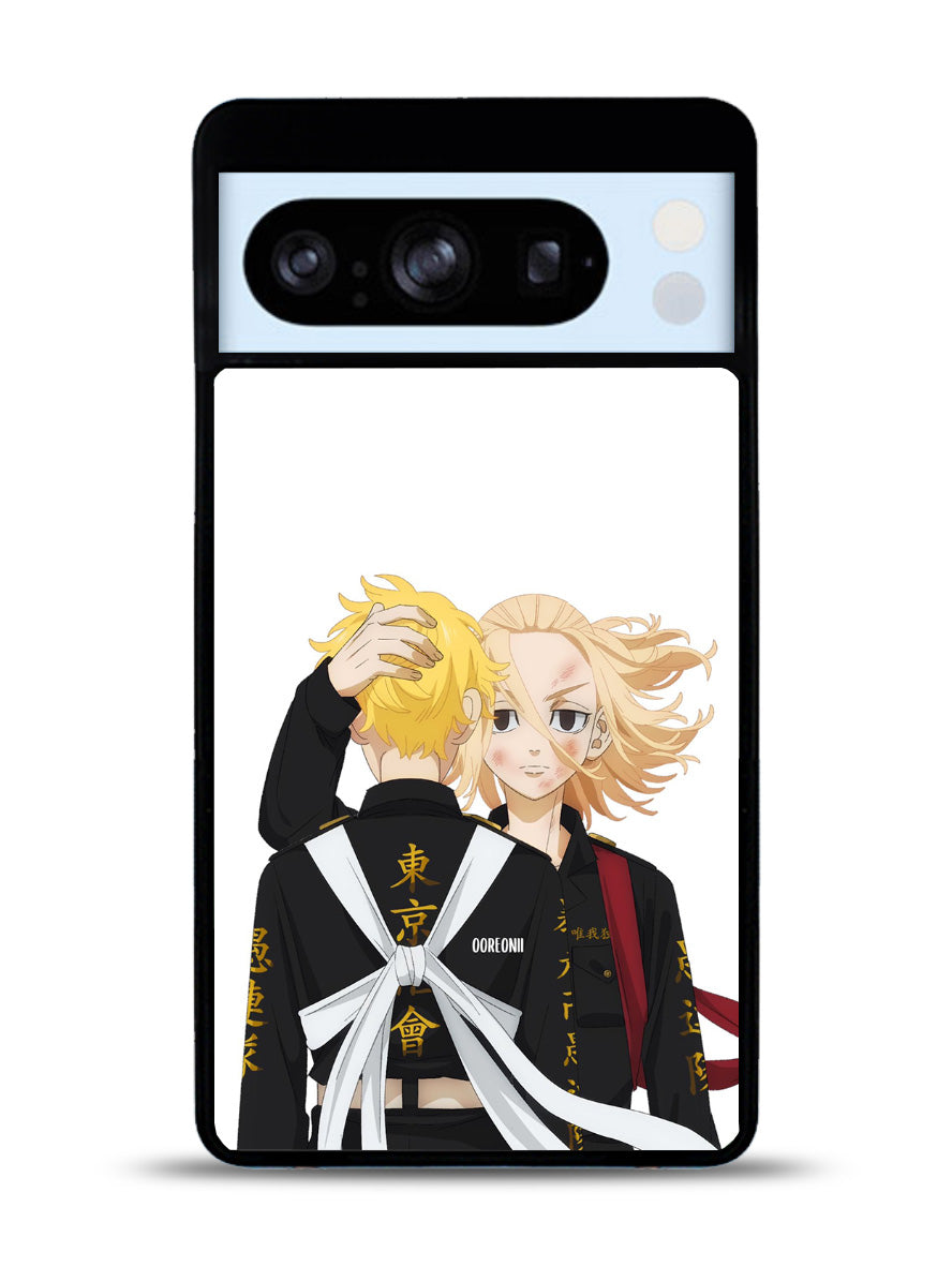 Takemichi Hanagaki and Sano Manjiro Google Pixel 8 Pro Case QC8838