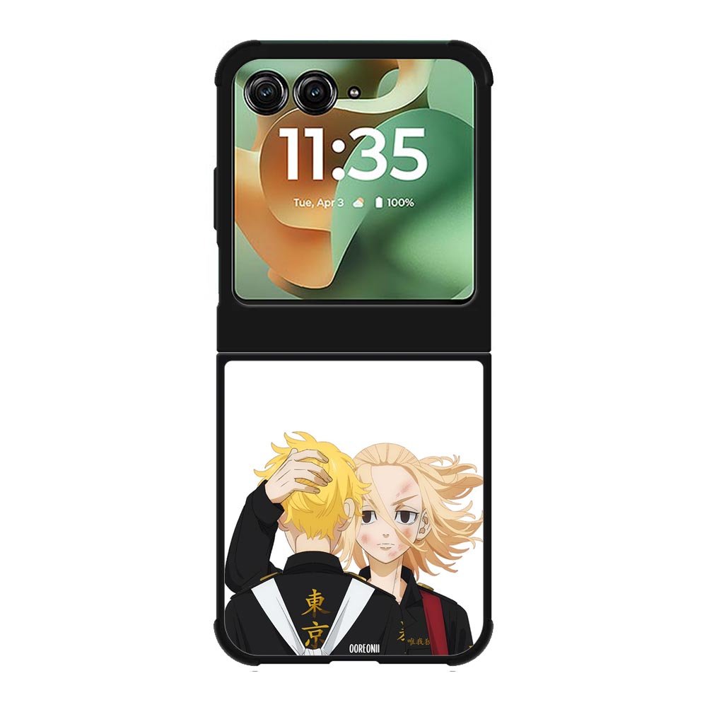 Takemichi Hanagaki and Sano Manjiro Motorola Moto RAZR 2025 Case OV8838