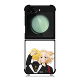 Takemichi Hanagaki and Sano Manjiro Samsung Galaxy Z Flip 6 5G 2024 Case OV8838