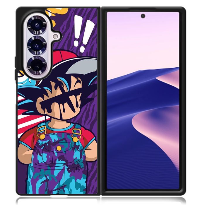 The Cute Dragon Ball Z Goku Samsung Galaxy Z Fold 7 Case OV8840