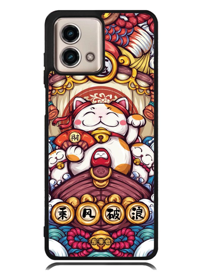 Cute Maneki Neko Motorola Moto G Stylus 5G 2023 Case OV8850