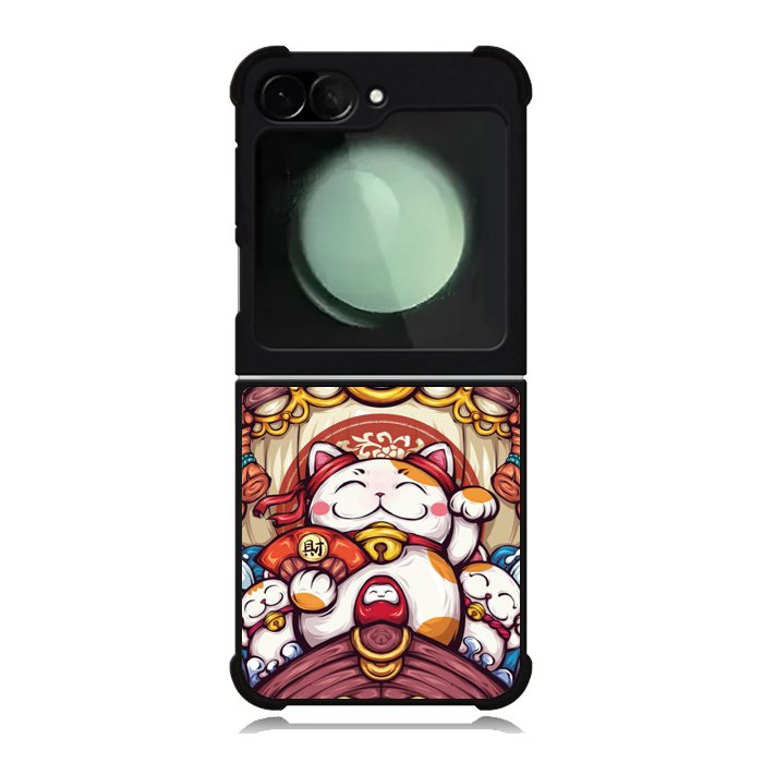 Cute Maneki Neko Samsung Galaxy Z Flip 6 5G 2024 Case OV8850