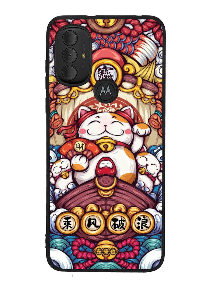 Cute Maneki Neko Motorola Moto G Pure 2021 , Moto G Power 2022 Case OV8850