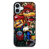 Mario Racing Brother iPhone 16 Case QC8852