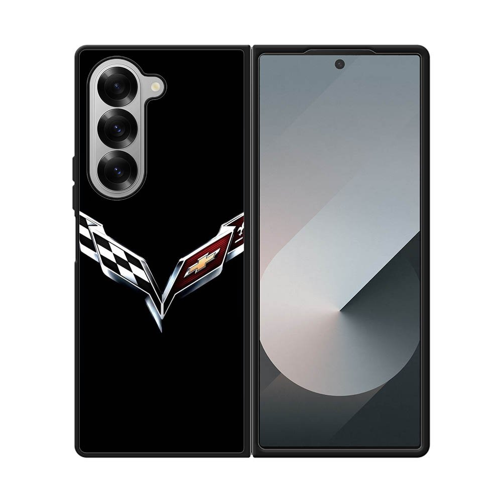 Corvette Logo Samsung Galaxy Z Fold 7 5G Case QC8845
