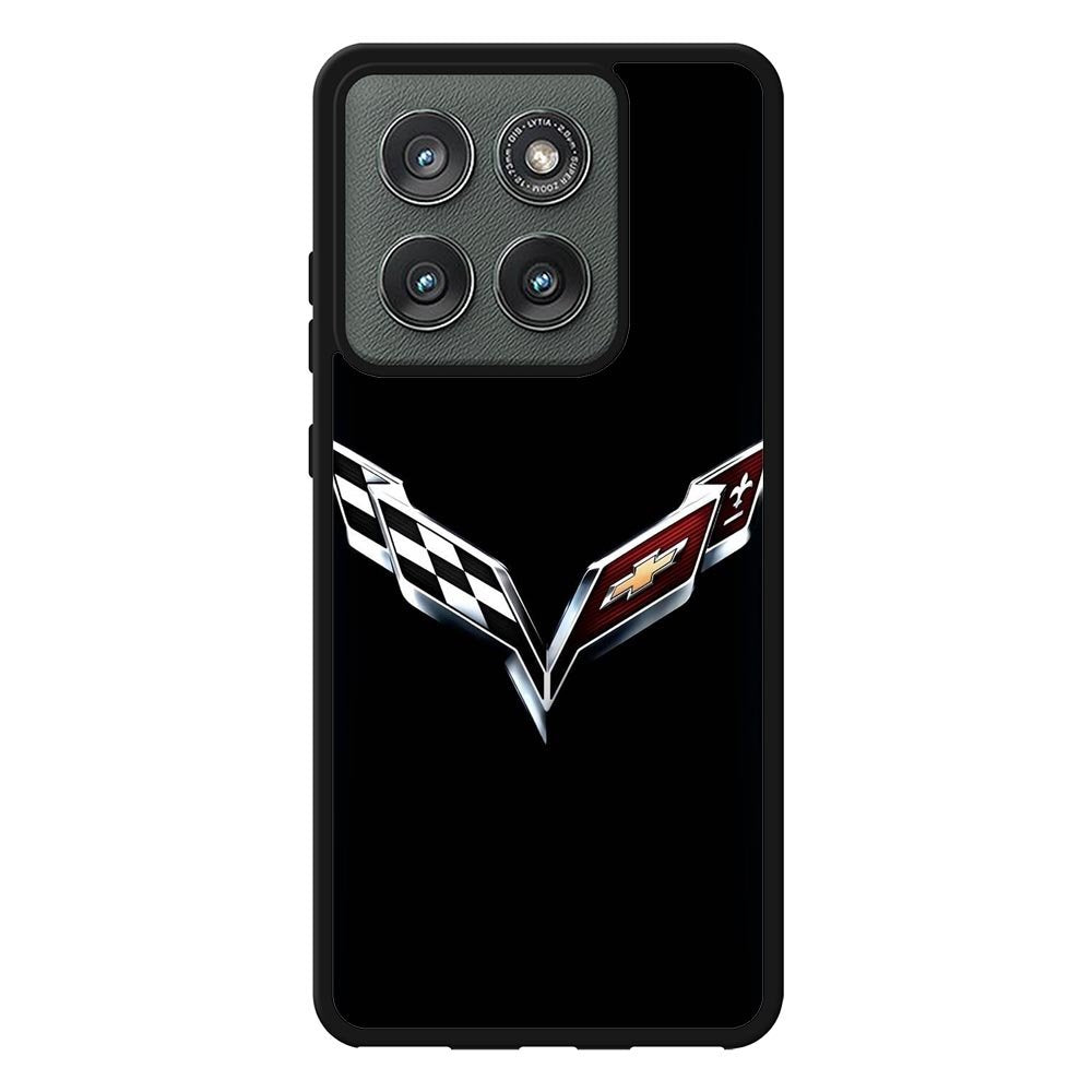 Corvette Logo Motorola Moto Edge 2025 Case QC8845