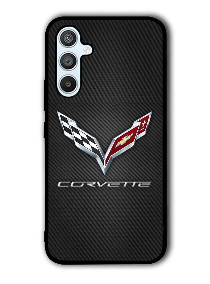 Corvette Logo Carbon 2nd Samsung Galaxy A54 5G Case