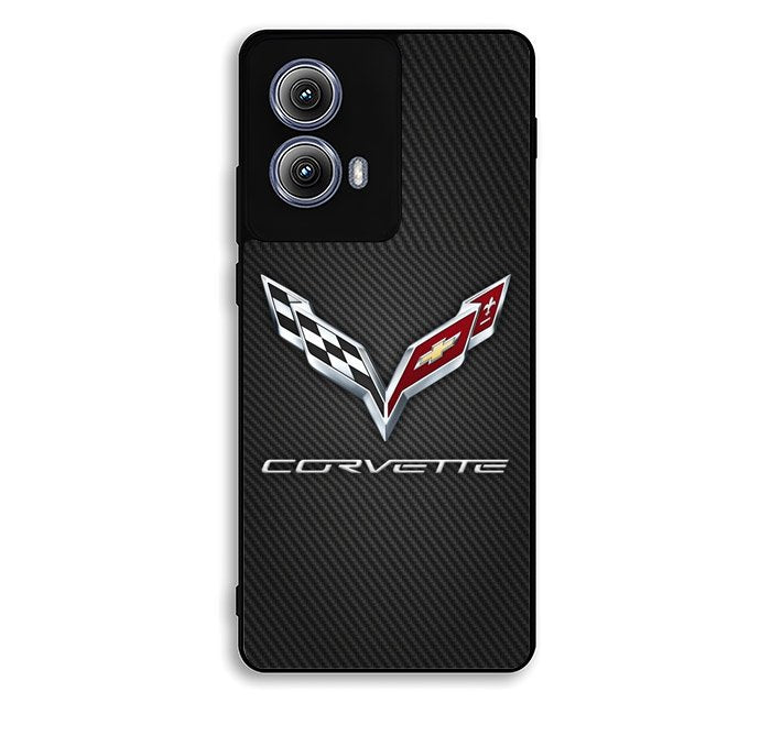 Corvette Logo Carbon 2nd Motorola Moto Edge 2024 Case OV7924