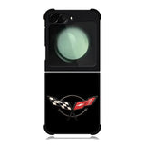 Corvette Old Logo Samsung Galaxy Z Flip 6 5G 2024 Case OV8848