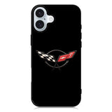 Corvette Old Logo iPhone 16 Plus Case QC8848