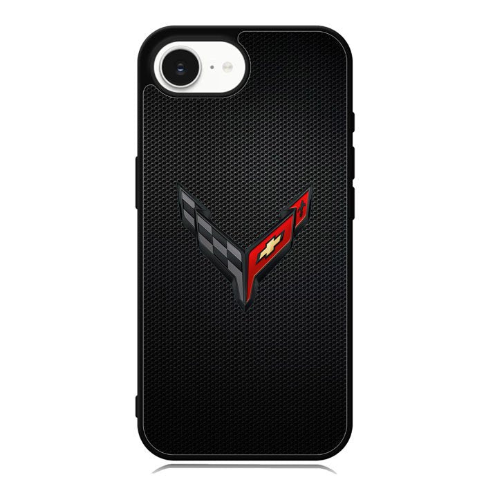 C8 Carbon Logo iPhone 16e Case OV8842