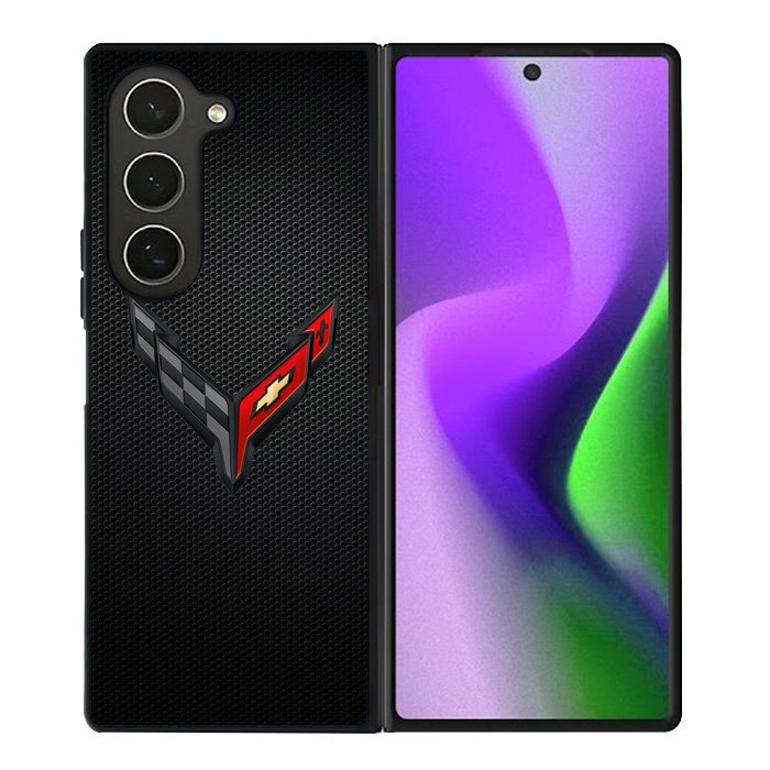 C8 Carbon Logo Samsung Galaxy Z Fold 6 5G 2024 Case OV8842