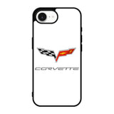 Corvette Logo White Background iPhone 17e Case OV8847