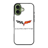 Corvette Logo White Background iPhone 17 Case OV8847