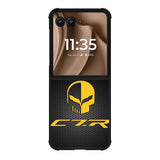 Corvette Racing Logo C7R Motorola Moto RAZR Plus 2025 Case OV8854