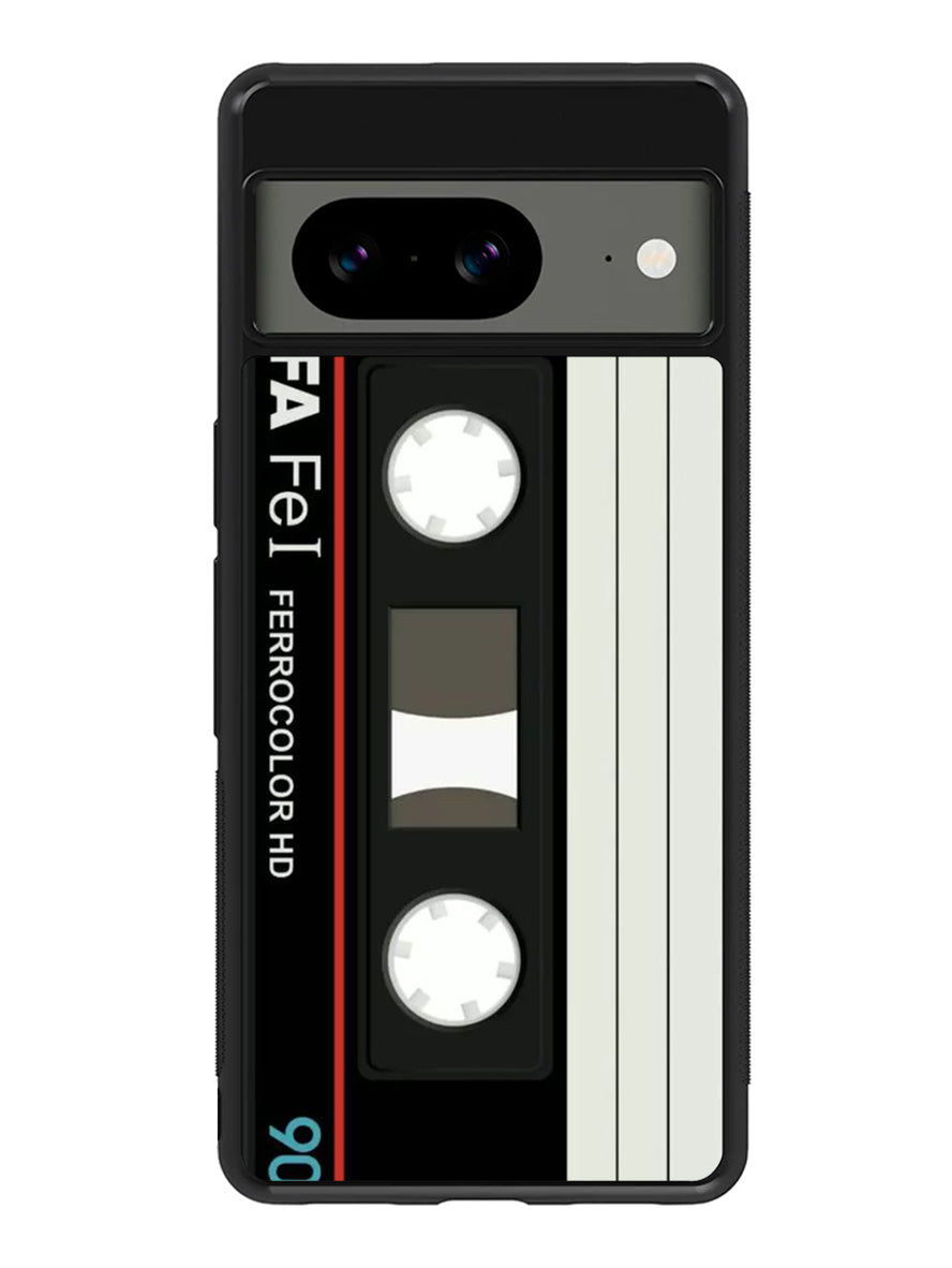 Retro Cassette Tape AGFA FeI Google Pixel 8A Case QC8856