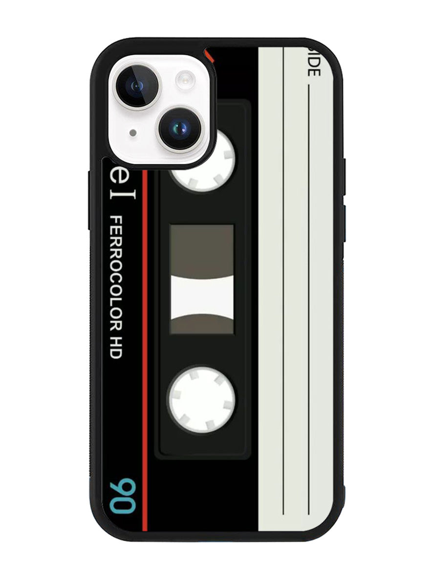 Retro Cassette Tape AGFA FeI iPhone 14 Plus Case QC8856