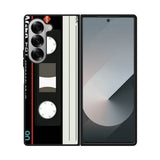 Retro Cassette Tape AGFA FeI Samsung Galaxy Z Fold 7 5G Case QC8856