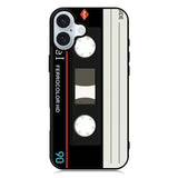 Retro Cassette Tape AGFA FeI iPhone 16 Case QC8856