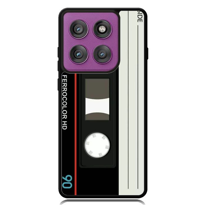 Retro Cassette Tape AGFA FeI Motorola Moto Edge 2025 | Moto Edge 60 Fusion | Moto Edge 60 Pro Case OV8856