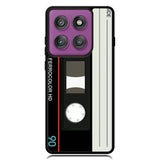 Retro Cassette Tape AGFA FeI Motorola Moto Edge 2025 | Moto Edge 60 Fusion | Moto Edge 60 Pro Case OV8856