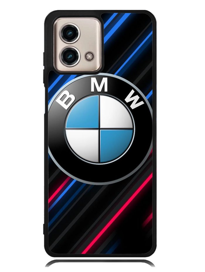 BMW Logo Red Blue Line Motorola Moto G Stylus 5G 2023 Case OV11174
